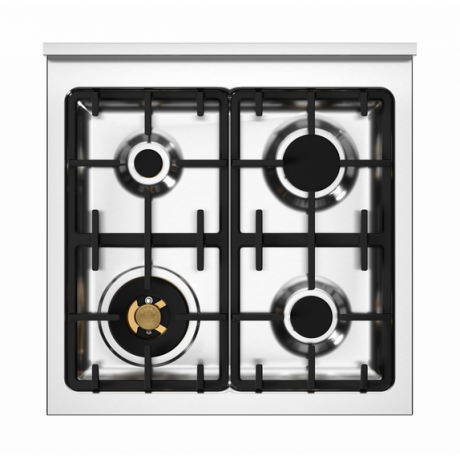 BERTAZZONI PRO6 4L 1E NE T Κουζίνα Ηλεκτρική με Εστίες Αερίου Μαύρο